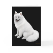 Samoyed Dog Greeting Card