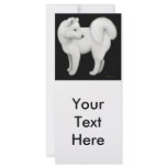Samoyed Dog Rack Card rack cards