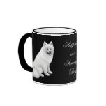 Samoyed Dog Ringer Mug
