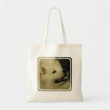 Samoyed Dog Small Canvas Bag