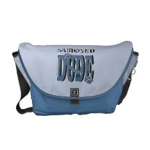 Samoyed DUDE Messenger Bags