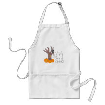 Samoyed Fall Apron