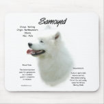 Samoyed History Design mousepads
