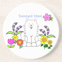 Samoyed Mum Coaster coasters