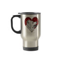 Samoyed with Heart mugs