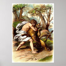 Samson And The Lion Posters