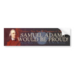 Samuel Adams bumper sticker bumper stickers
