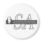 Samuel Adams Quote Magnet