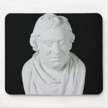 Samuel Johnson (1709-84) 1777 (plaster) Mousemat