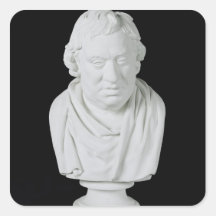 Samuel Johnson (1709-84) 1777 (plaster) Sticker