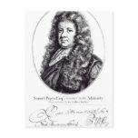 Samuel Pepys postcards