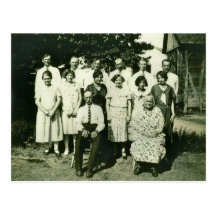 Samuel Peter & Julian (PAULES) OBERDORF family Post Card