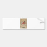 Samurai Art from Japan circa 1800s Bumper Sticker