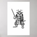 SAMURAI ART POSTER posters
