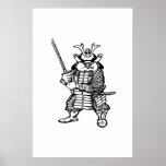 SAMURAI ART POSTER posters