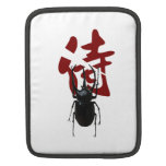 Samurai Beetle iPad Sleeve