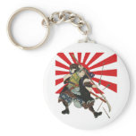 Samurai Flag Keychain