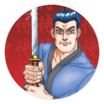 Samurai Guy stickers