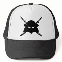 Samurai & Katana Swords Cap Mesh Hat