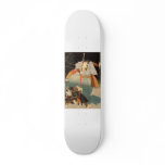Samurai Painting c. 1800's Skateboard Deck