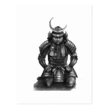Samurai Postcard