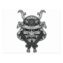 Samurai Postcard