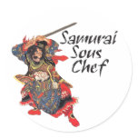 Samurai Sous Chef stickers