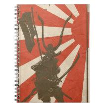 Samurai Spiral Notebook