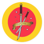 Samurai Sword Tattoo stickers