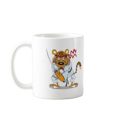 Samurai-Tiger Mugs