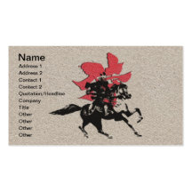 Samurai Warrior Business Cards