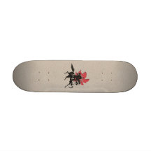 Samurai Warrior Custom Skateboard