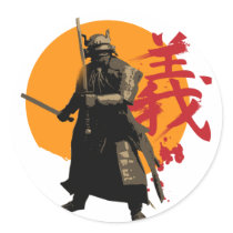 Samurai Warrior Sticker