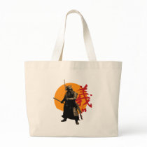 Samurai Warrior Tote Bag