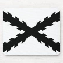 San Andres negra de aviación Mouse Pads