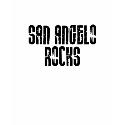 San Angelo Texas Rocks Tshirt by placetshirts10