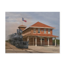 San Angelo Train Station Postcards