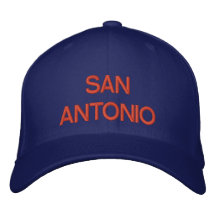 San Antonio Cap Embroidered Baseball Cap