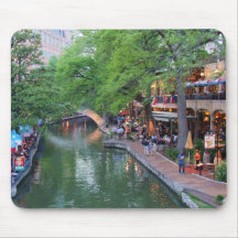 San Antonio Texas Riverwalk Mouse Pad
