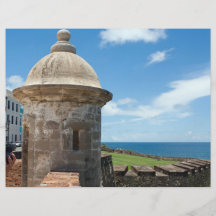San Cristobal Fort Tower Personalized Flyer