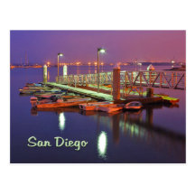 San Diego Bay Pier Postcards