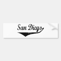 San Diego Bumper Sticker