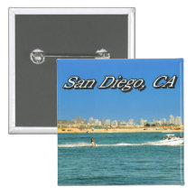 San Diego Button