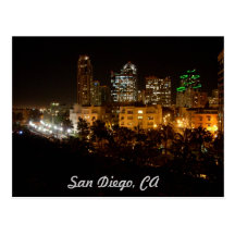 San Diego, CA Postcard