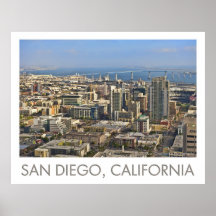 San Diego, California (USA) poster
