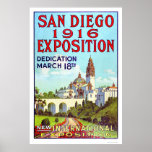San Diego Exposition 1916 Print