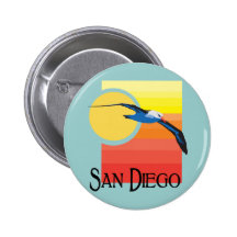 San Diego Gull Pin