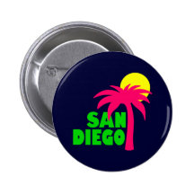 San Diego Pinback Button