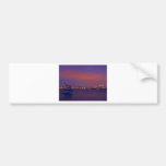 San Diego Skyline At Sunset From Harbour Island Bumper Stickers