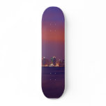 San Diego Skyline At Sunset From Harbour Island skateboards